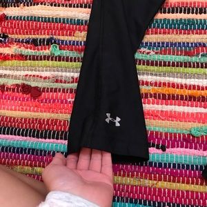 Capri black under armor leggings